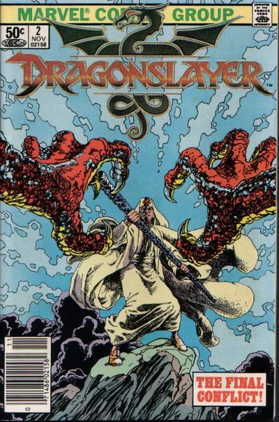 Dragonslayer #1 & #2 Set © 1981 Marvel